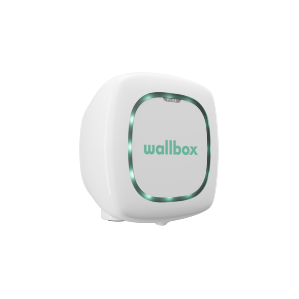 Wallbox Pulsar Plus  - Borne de recharge Câble type 2 - 3 phases 32A - noir et blanc