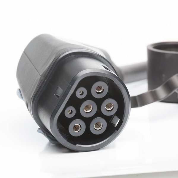 Wallbox Pulsar Plus  - Borne de recharge Câble type 2 - 3 phases 32A - noir et blanc