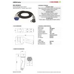 Scame Fahrzeugseite Typ 2 an Ladepunkt Typ 3 | 32A, 3 Phase | Frankreich