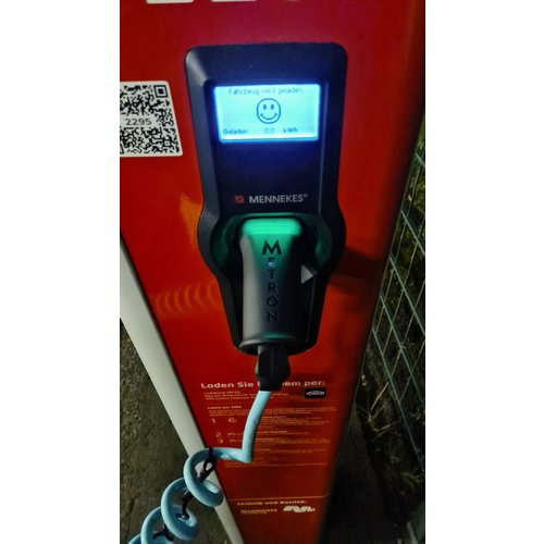 Metron Adapter Type 2 laadpunt naar normaal stopcontact (Schuko) 1 fase, 16A