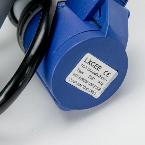 Soolutions rouge CEE 32A (mâle) au bleu CEE 16A (femelle)