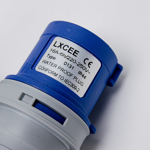 Soolutions bleu CEE 16A (mâle) au rouge CEE 16A (femelle)