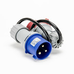 Soolutions CEE blue 32A (male) to CEE red 16A (female)