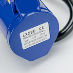 Soolutions Normale stekker (Schuko) naar Blauwe CEE 1 fase 16A - Kabeladapter