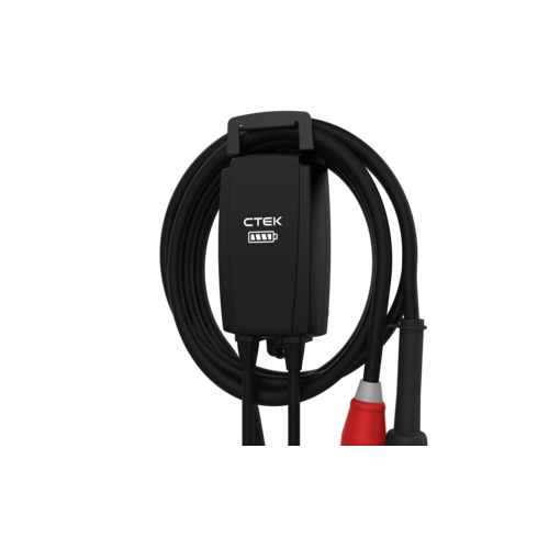 CTEK Njord GO Point de charge portable type 2 avec fiche rouge CEE - 16A triphasée | 6,5m