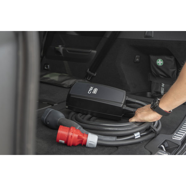 CTEK Njord GO Type 2 draagbare oplader met rode CEE - 16A 3 fase | 6,5m