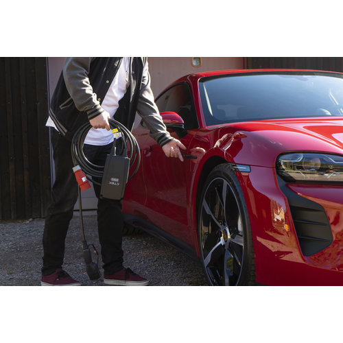 CTEK Njord GO Point de charge portable type 2 avec fiche rouge CEE - 16A triphasée | 6,5m