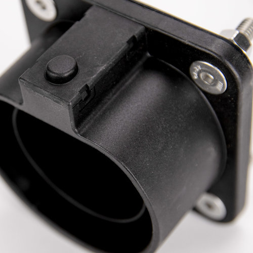 Soolutions Type 2 plug holder for wall installation - Square