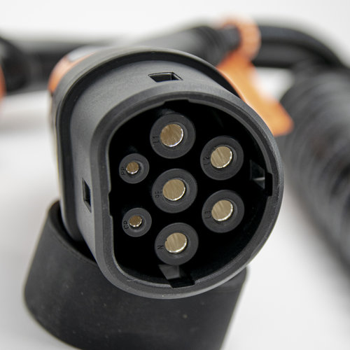 Onitl Type 2 - Type 2 Charging Cable 32A 3 Phase, 6 meter - Spiral