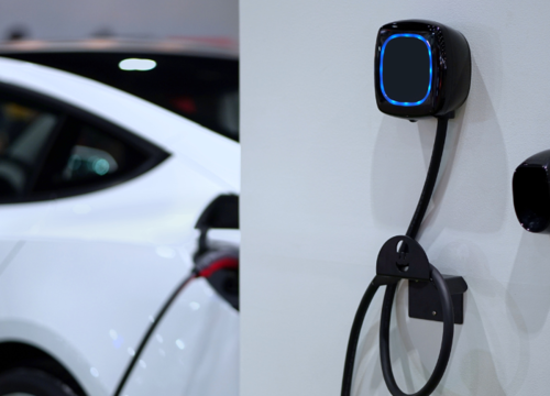 Can you install a charging station in the garage?