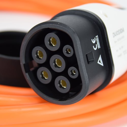 DUOSIDA Type 2 - Type 2 Laadkabel 16A 1 fase  | 6m