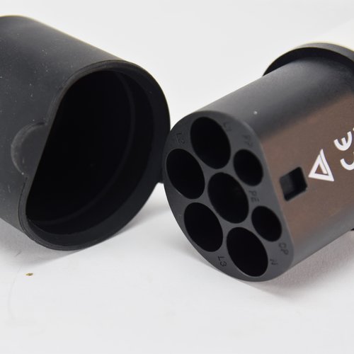 DUOSIDA Typ 2 (männlich) Stecker - Ladestationsseite | 16A-32A - Modell zum Crimpen