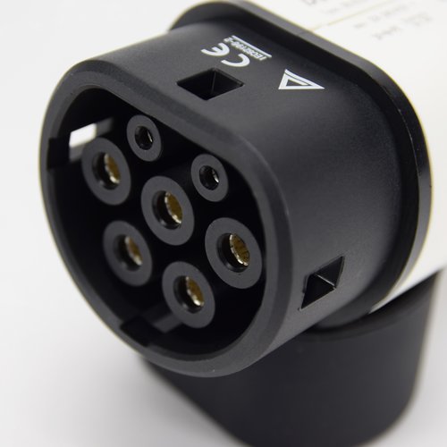 DUOSIDA Typ 2 (weiblich) Stecker - Fahrzeugseite (32A) - Schrumpfung Modell