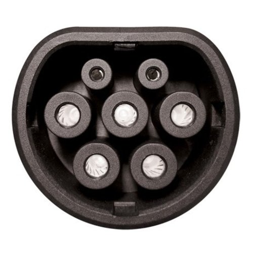 DUOSIDA Type 2 stekker (vrouwtje)  - Autozijde (32A) - Krimp type