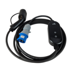 Honors Chargeur portable de type 2 pour prise CEE bleu - 32A, 1 phase