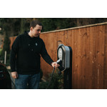 Myenergi Zappi | Socket | Laadpaal Type 2 | 22kW | 3 fasen 32A | zwart en wit