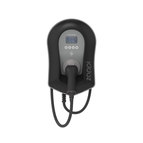Myenergi Zappi - Typ 2 Kabel - 3 Phasen 32A - schwarz und weiß