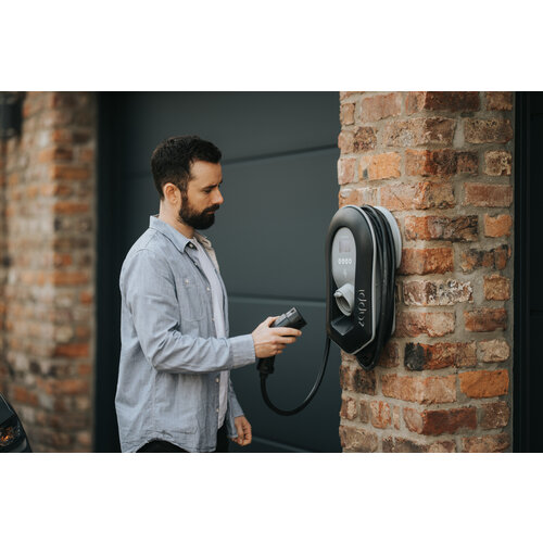 Myenergi Zappi - Câble type 2 - 3 phases 32A - noir et blanc