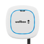 Wallbox Pulsar Max | Laadpaal type 2 met Type 2 Laadkabel | 22kW | 3 fasen 32A | zwart en wit