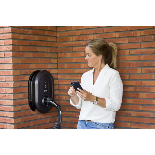 Ratio io6 | Laadpaal type 2 met Type 2 Laadkabel | 22kW | 3 fasen 32A