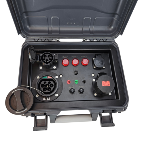 Metron EV charger and charge cable tester