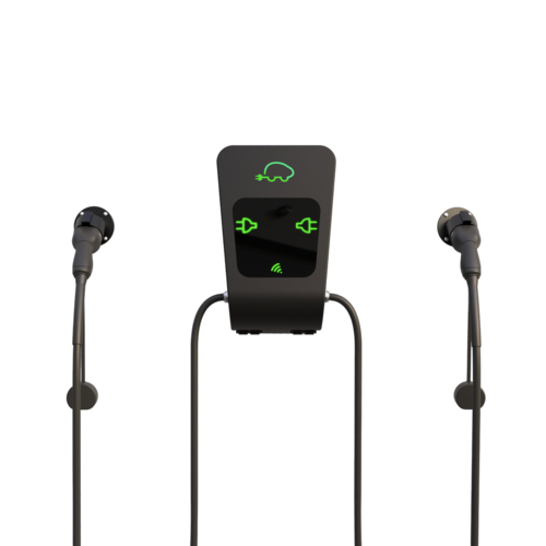 CTEK Chargestorm-Connected 2 - Zwei Typ 2 Kabeln - 3 Phasen 32A