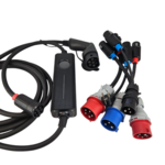 Besen Draagbare EV reislader Type 2 (inclusief 5 adapters en tas)