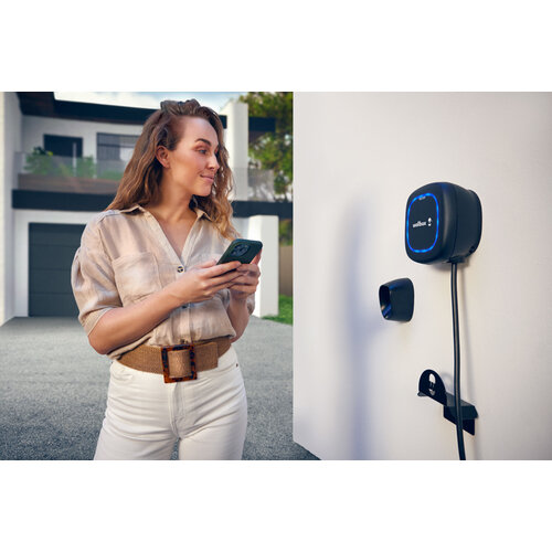 Wallbox Wallbox Pulsar Pro - Typ 2 Kabel - 3 Phasen 32A - schwarz