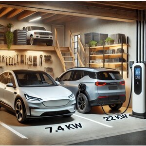Chargeur pour Maison 7,4kW vs 22kW - Lequel Est Fait Pour Vous?