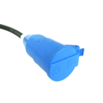 DUOSIDA Adapter Type 2 charging point to normal socket (Schuko) 1 phase, 16A | 0.5 m