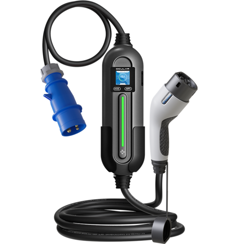 Soolutions ToGo portable charger — 22 kW 3-phase Type 2, OCPP, RFID & app control (with/without ChargeBack)