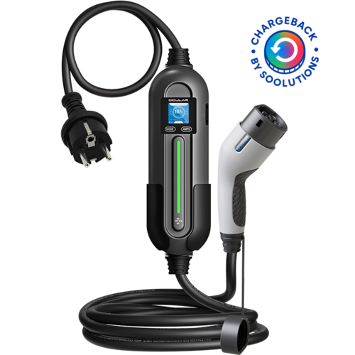Soolutions ToGo chargeur portable — 22 kW triphasé Type 2, OCPP, RFID & contrôle via application (avec/sans ChargeBack)