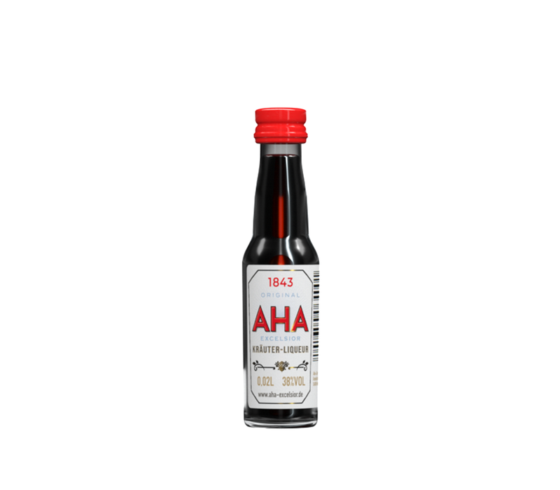 AHA Excelsior herbal liqueur shot à 0,02 Liter