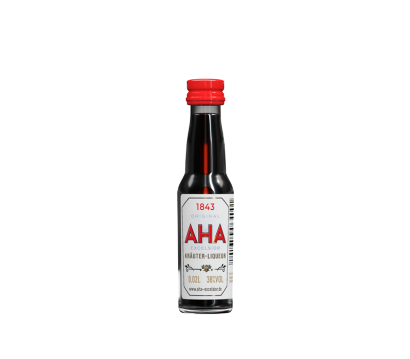 AHA Excelsior herbal liqueur 25 Shots à  0,02 Liter