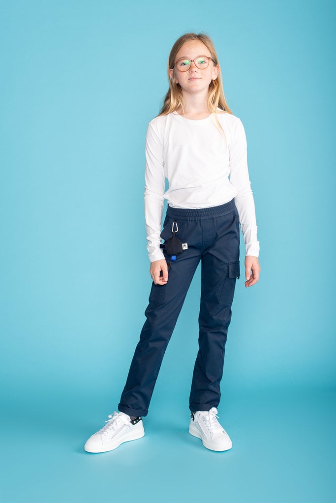 SAM TEXTURE fidget trousers  - With 8 fidget elements