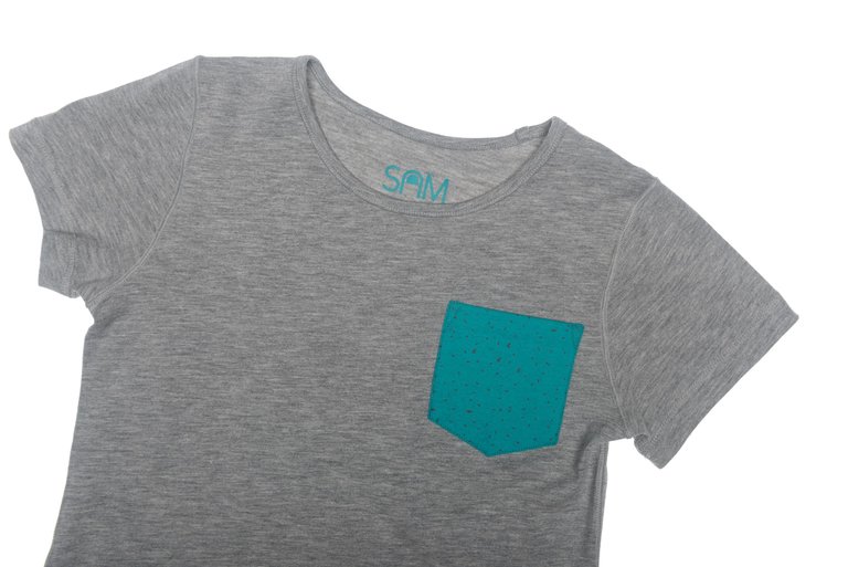 SAM Super soft sustainable T-shirt with seamless feeling, no labels