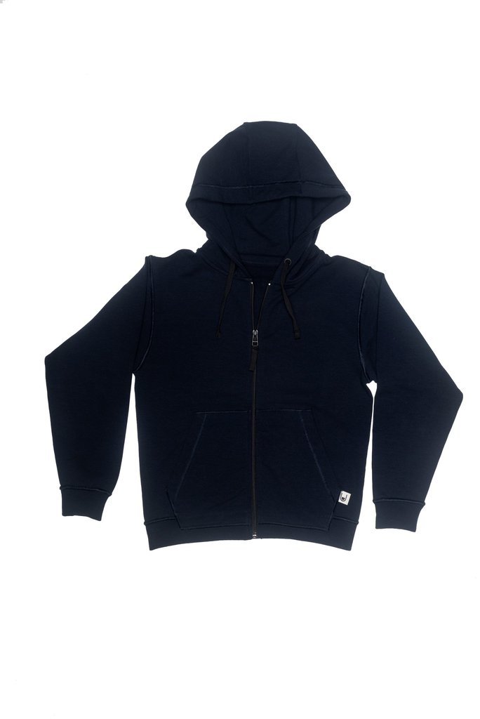 SAM Feel Good Zipped Hoodie, super soft, organic cotton, with seamless feeling, no labels.