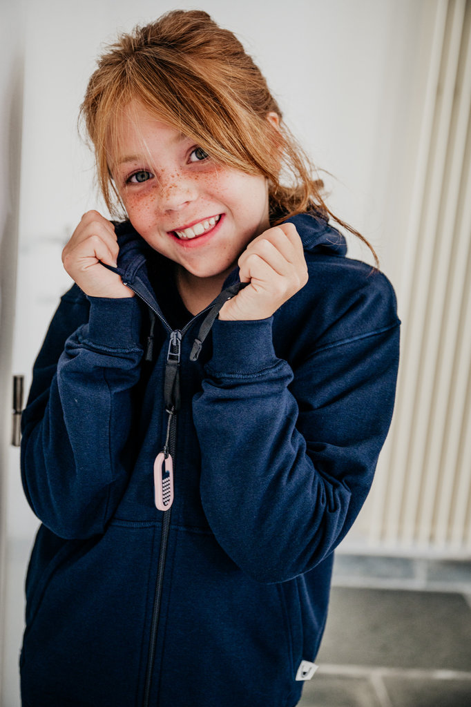 SAM NO STRESS prikkelarme  fidget HOODIE uit organisch katoen - Super comfortabel!