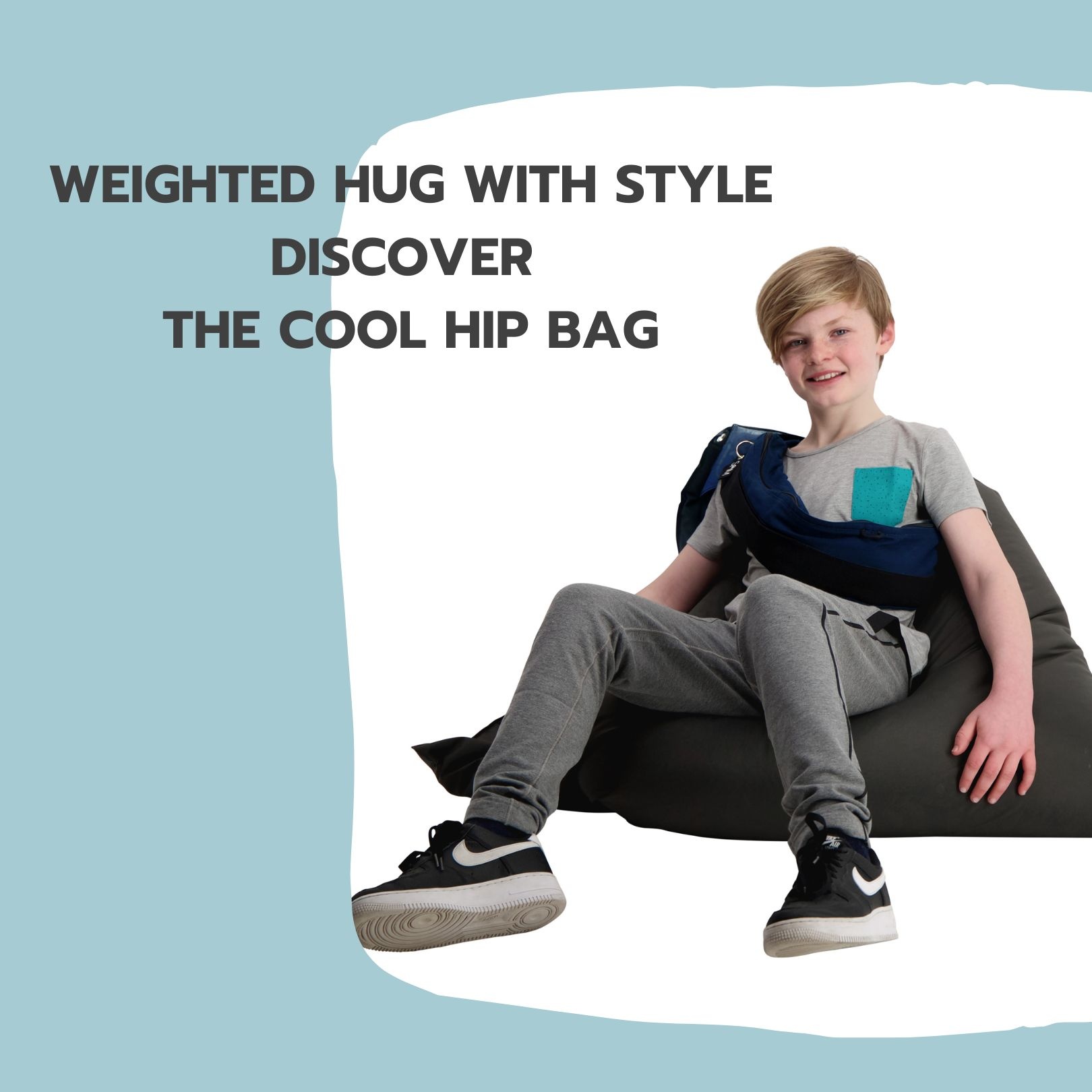 weighted belt bag - therapeutic - calming by deep pressure