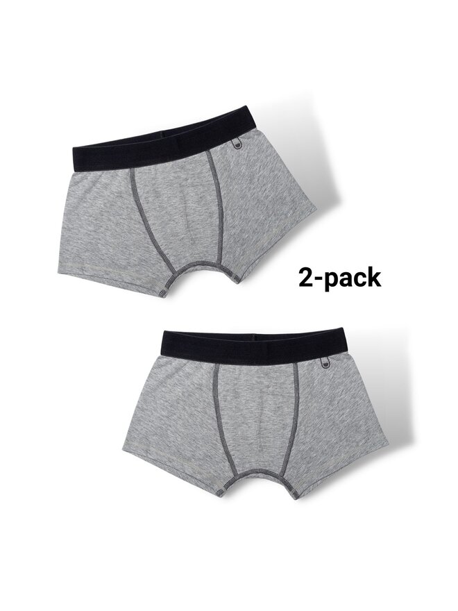 Girls Seamless Organic Cotton Briefs Gray Accent - The Sensory Kids<sup>®</sup>  Store