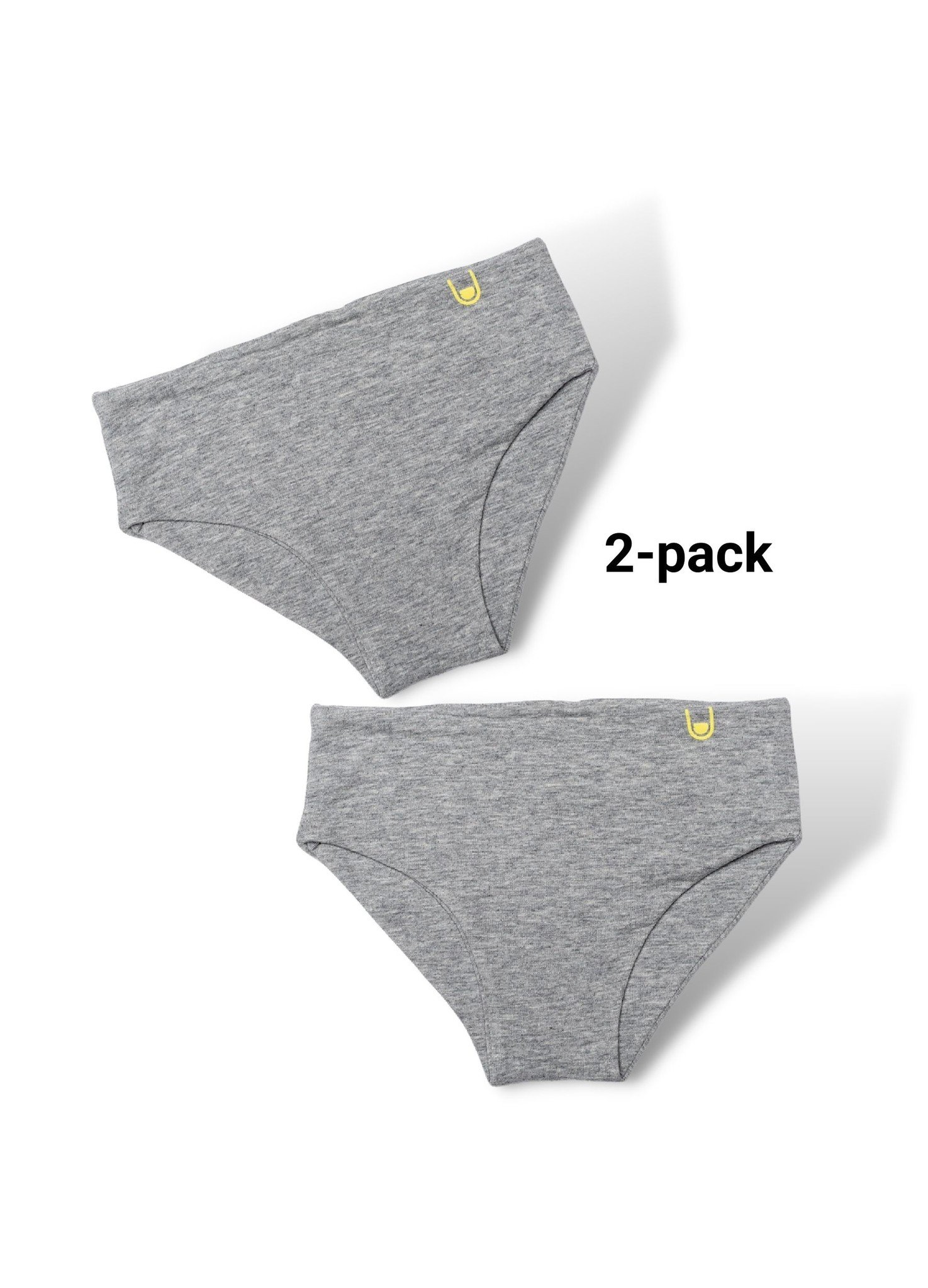 Women's High Waisted Cotton Underwear Ladies Soft Full Briefs Panties Pack  Of 4, Black+black+grey+grey, Xl