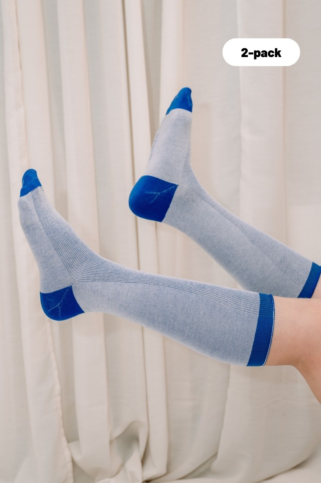KNEE SOCKS, Seamless Without Lint or Threads. Size 27 - 46. - SAM