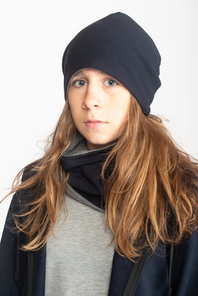 SAM Super soft comfortable BEANIE made of organic cotton - Guaranteed itch-free!