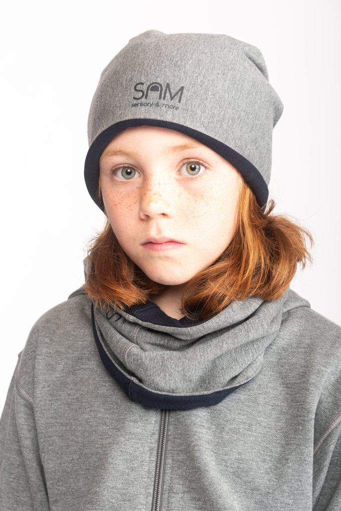 SAM Super soft comfortable BEANIE made of organic cotton - Guaranteed itch-free!