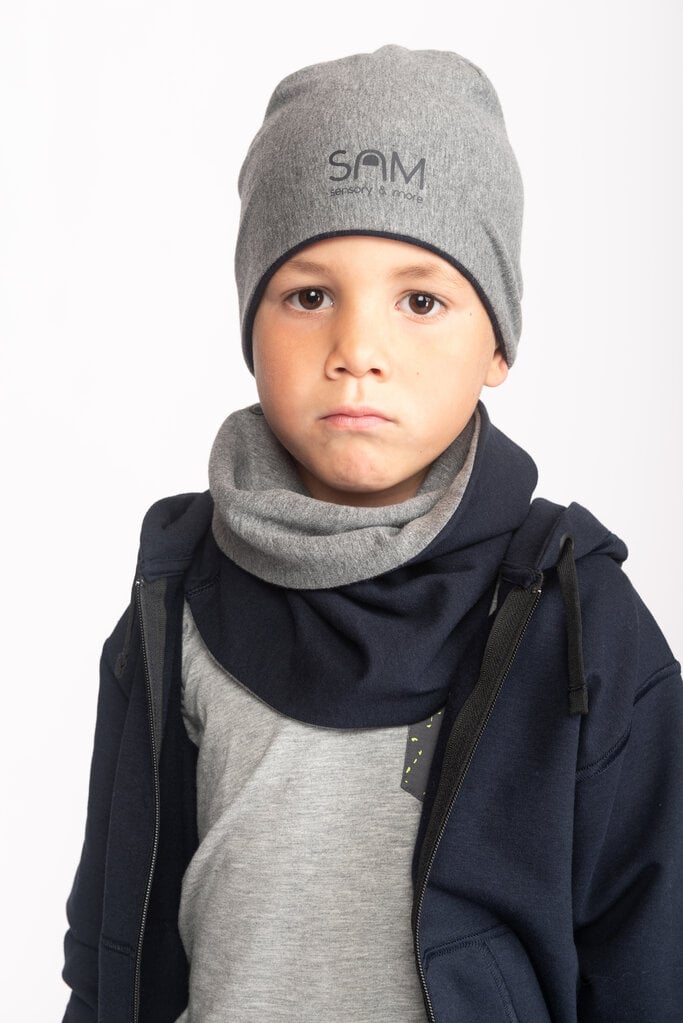 SAM Super soft comfortable BEANIE made of organic cotton - Guaranteed itch-free!