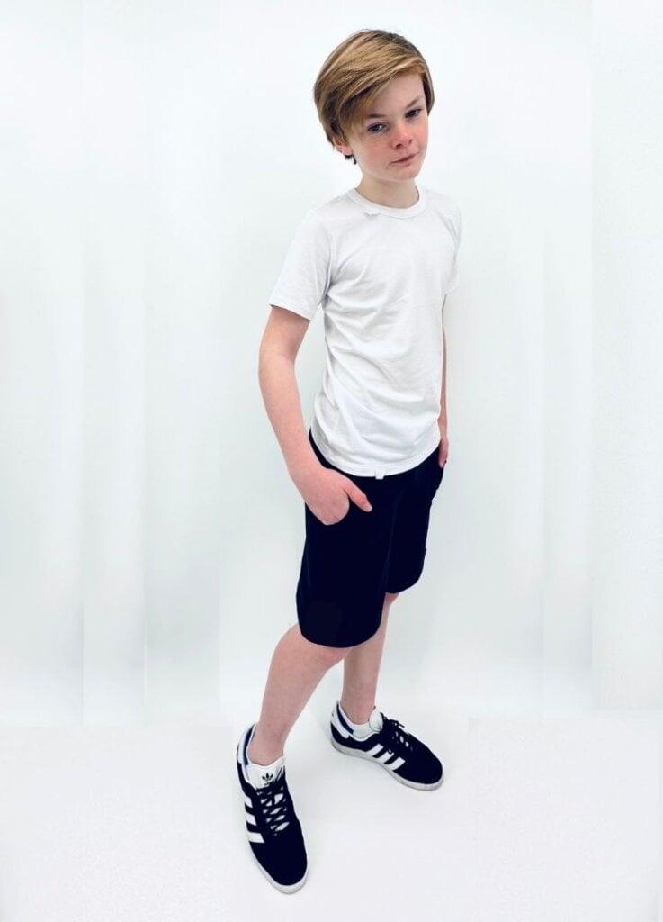 SAM SET DEAL: Ultra soft T-SHIRT & SHORTS. Sensory-friendly without itchy seams and labels!