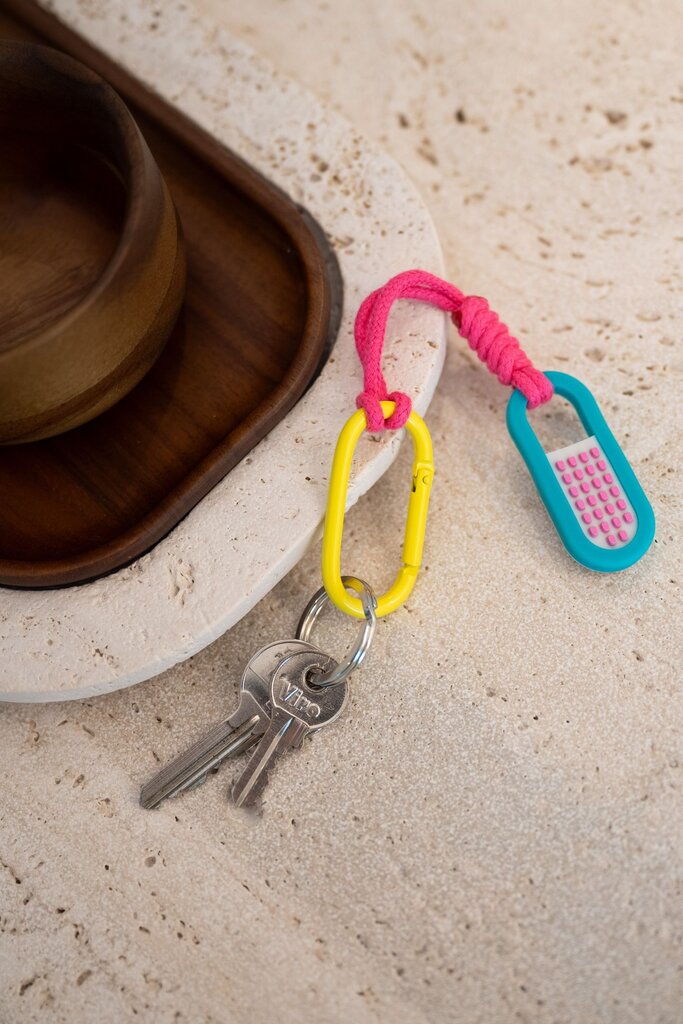 SAM ZENKey PORTE-CLES sensoriel - Accessoire à la mode pour mordre et fidget