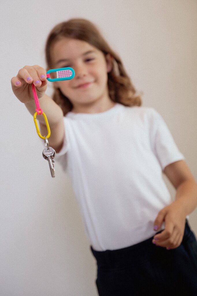SAM ZENKey fidget KEYHANGER - Chew & Fidget accessory