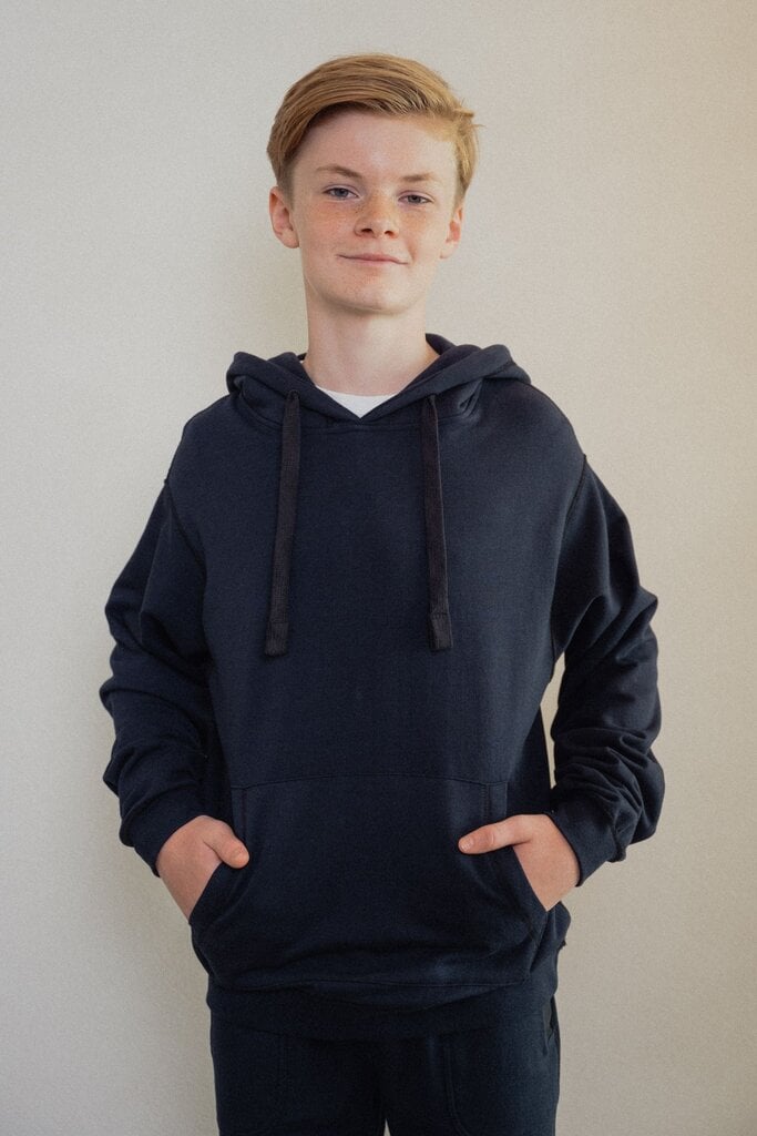 BLUSSS  Sensory-friendly FidgetFocus Hoodie featuring a subtle FidgetCord