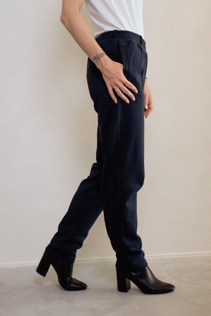 BLUSSS Nieuwe AIR SLIM broek | Wonderlijk naadloos comfort | Blauw